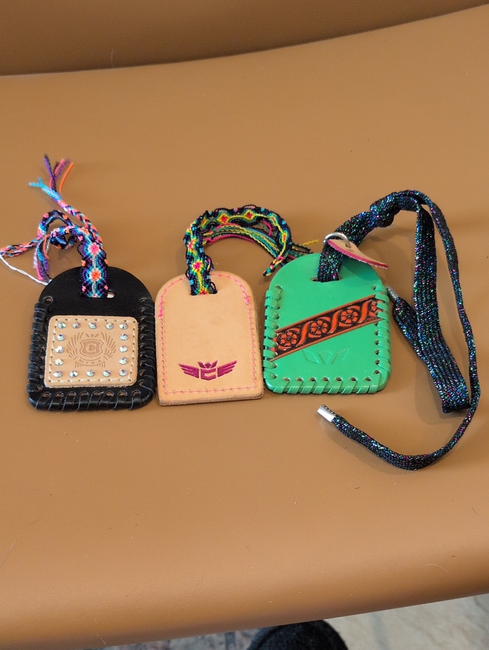 Consuela Bundle Of 3 Luggage Tag Charms
